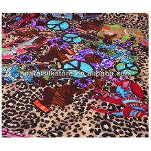 Silk screen printing for 2014 new style fashion women scarf